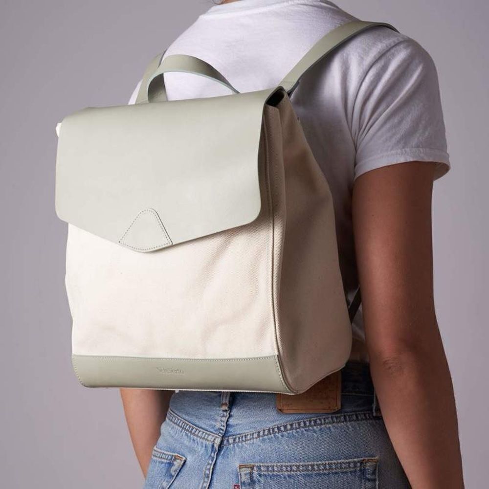 VEREVERTO RARE! Macta Backpack in CANVAS/SAGE